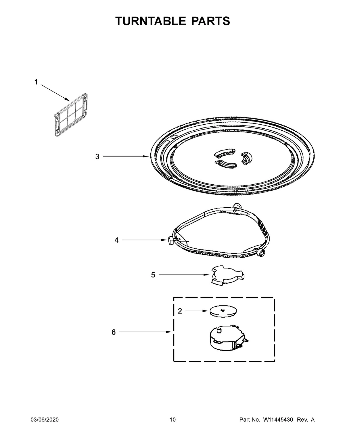 06 - TURNTABLE PARTS