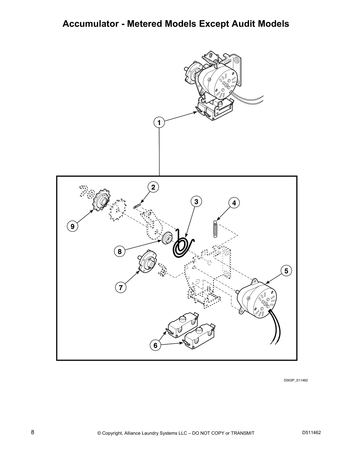 Accumulator - Metered Models Except Audit Models