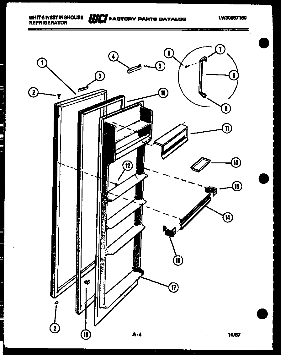 03 - REFRIGERATOR DOOR PARTS