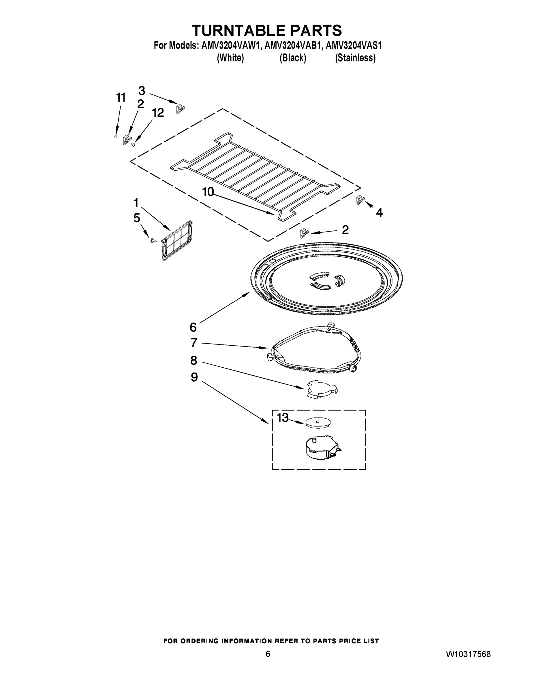 05 - TURNTABLE PARTS