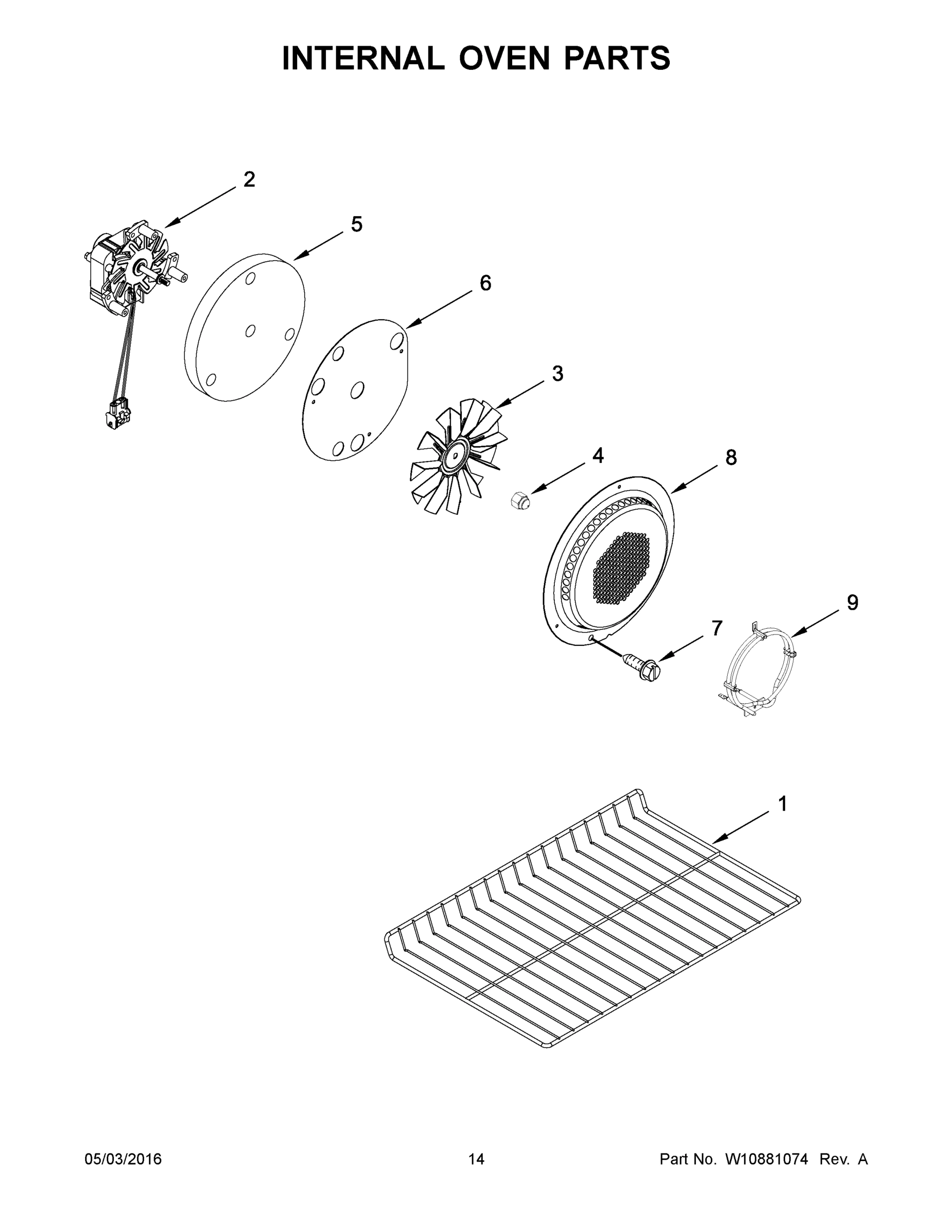 08 - INTERNAL OVEN PARTS