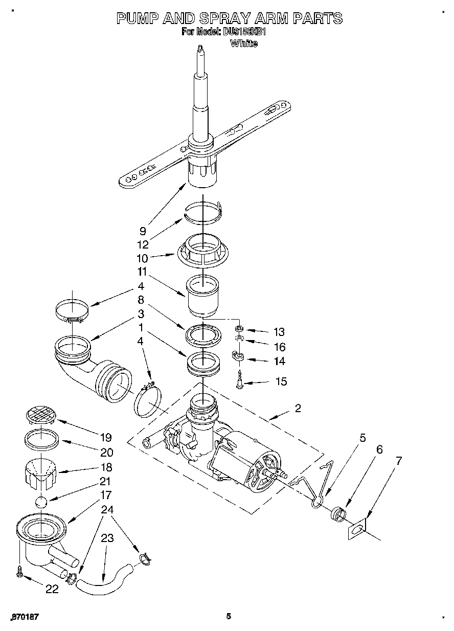 04 - PUMP AND SPRAY ARM