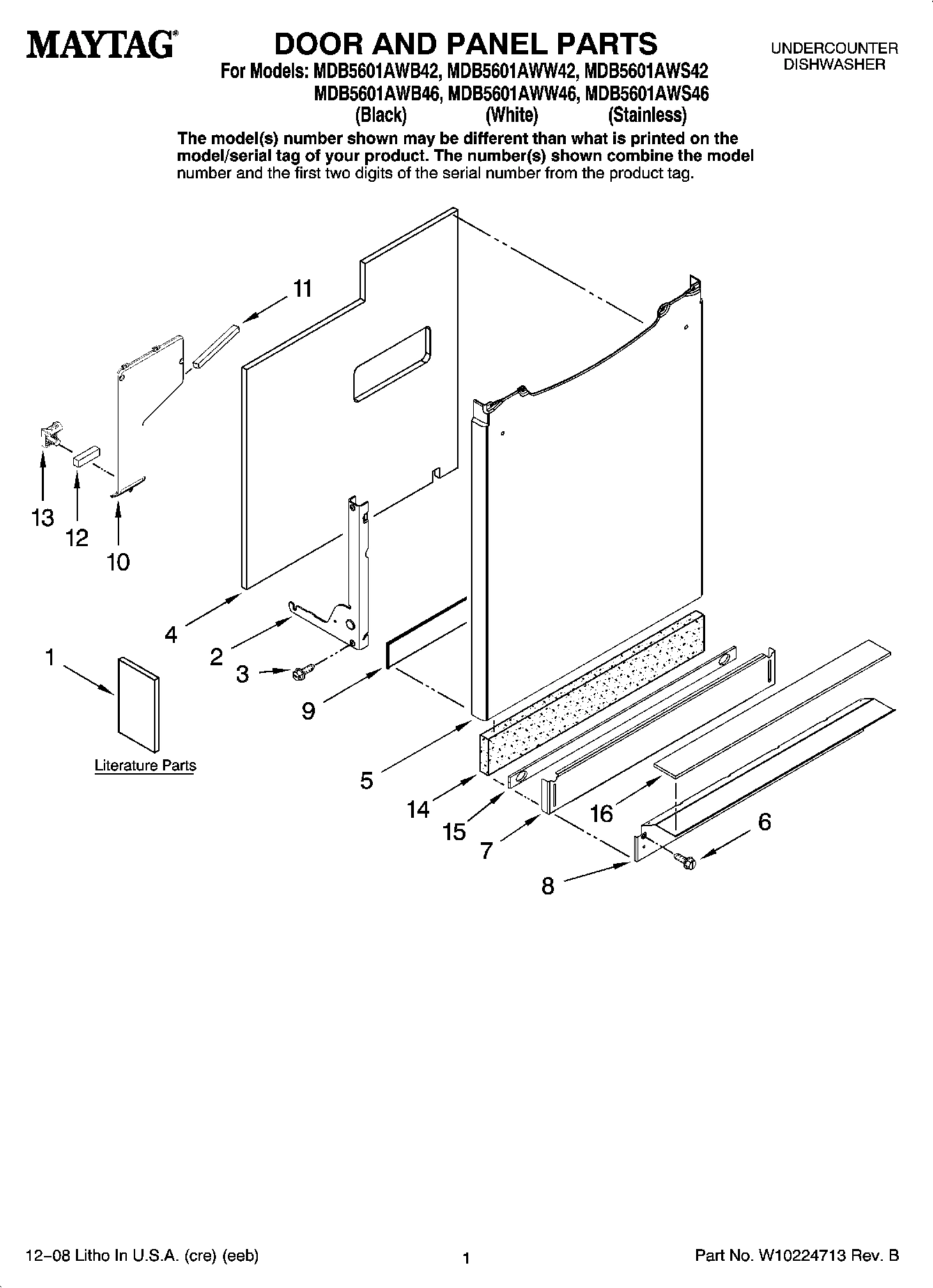 01 - DOOR AND PANEL PARTS