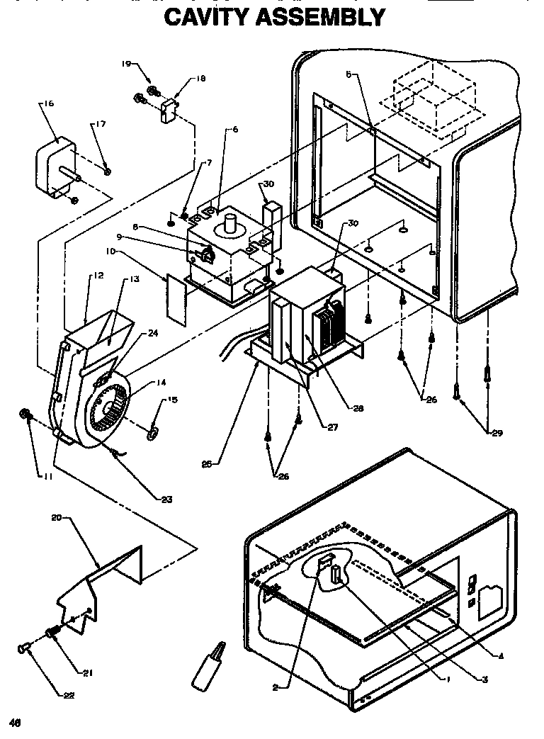 01 - CAVITY ASSY