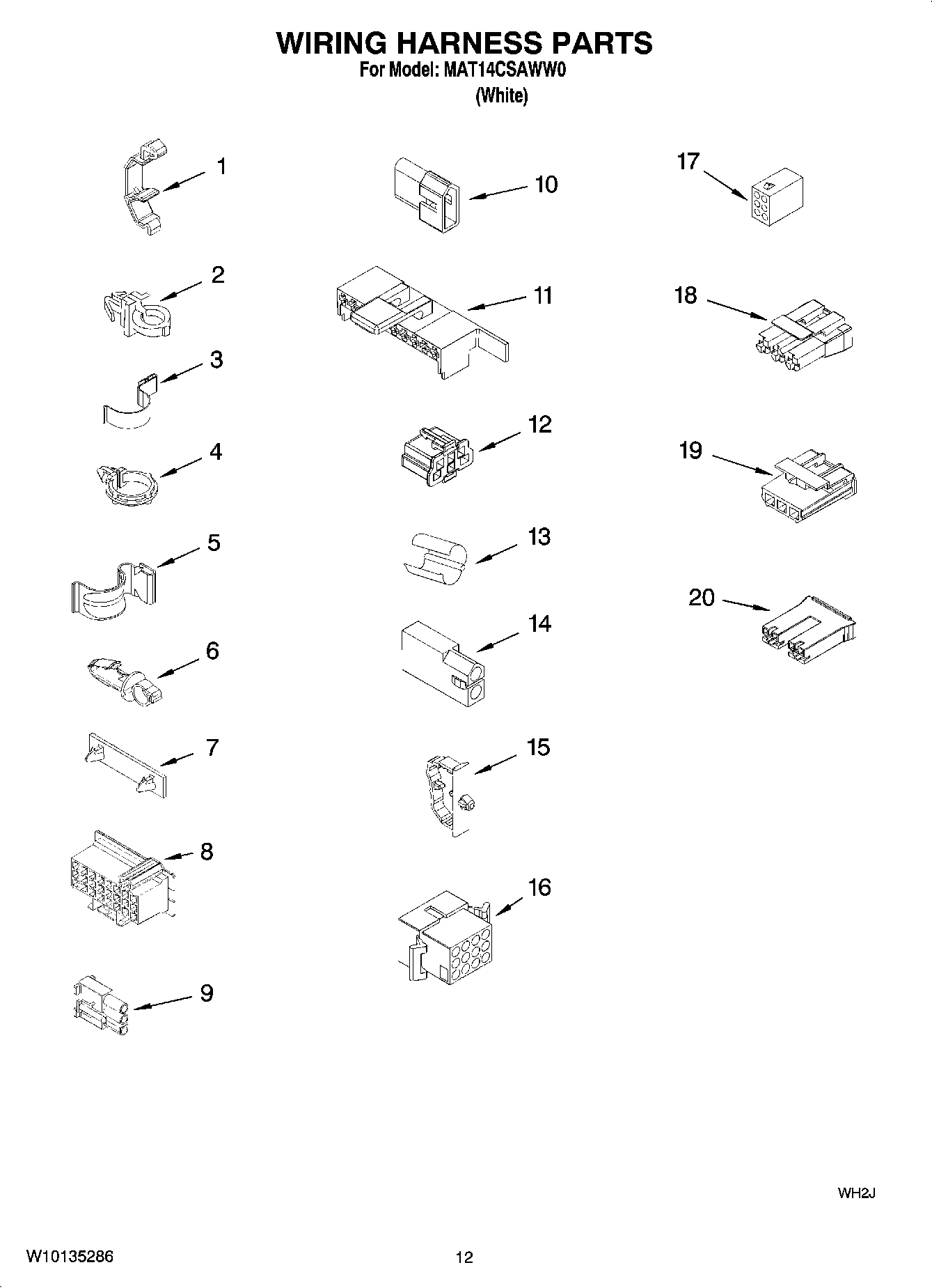 08 - WIRING HARNESS PARTS