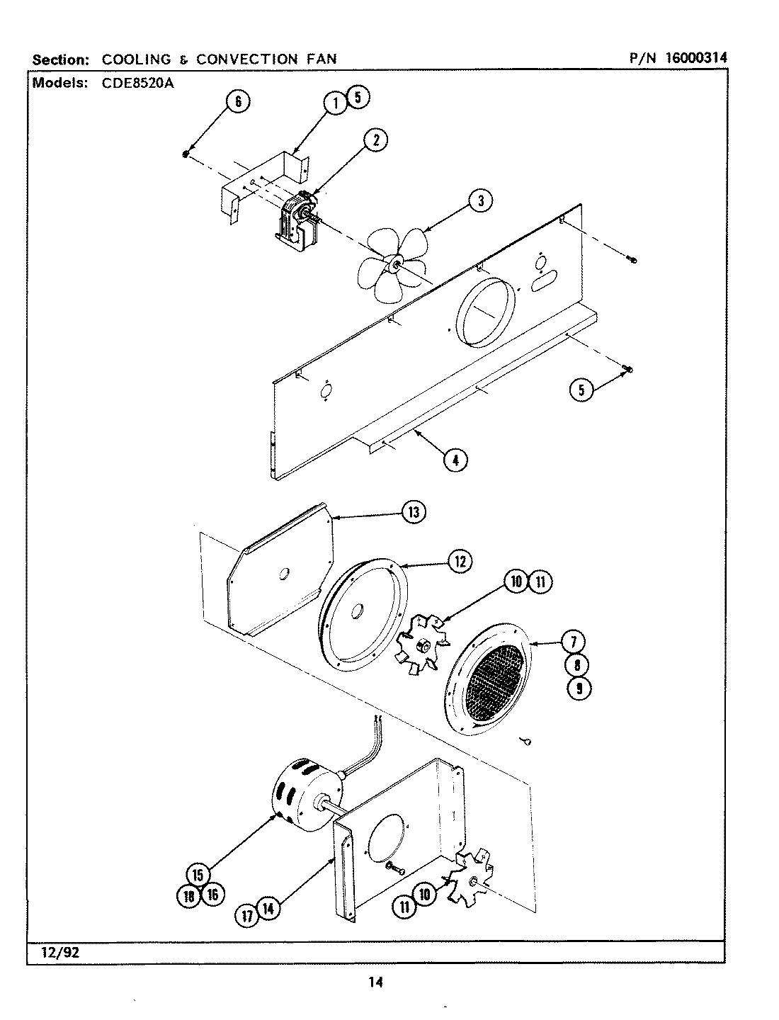 04 - COOLING & CONVECTION FAN COMPONENTS