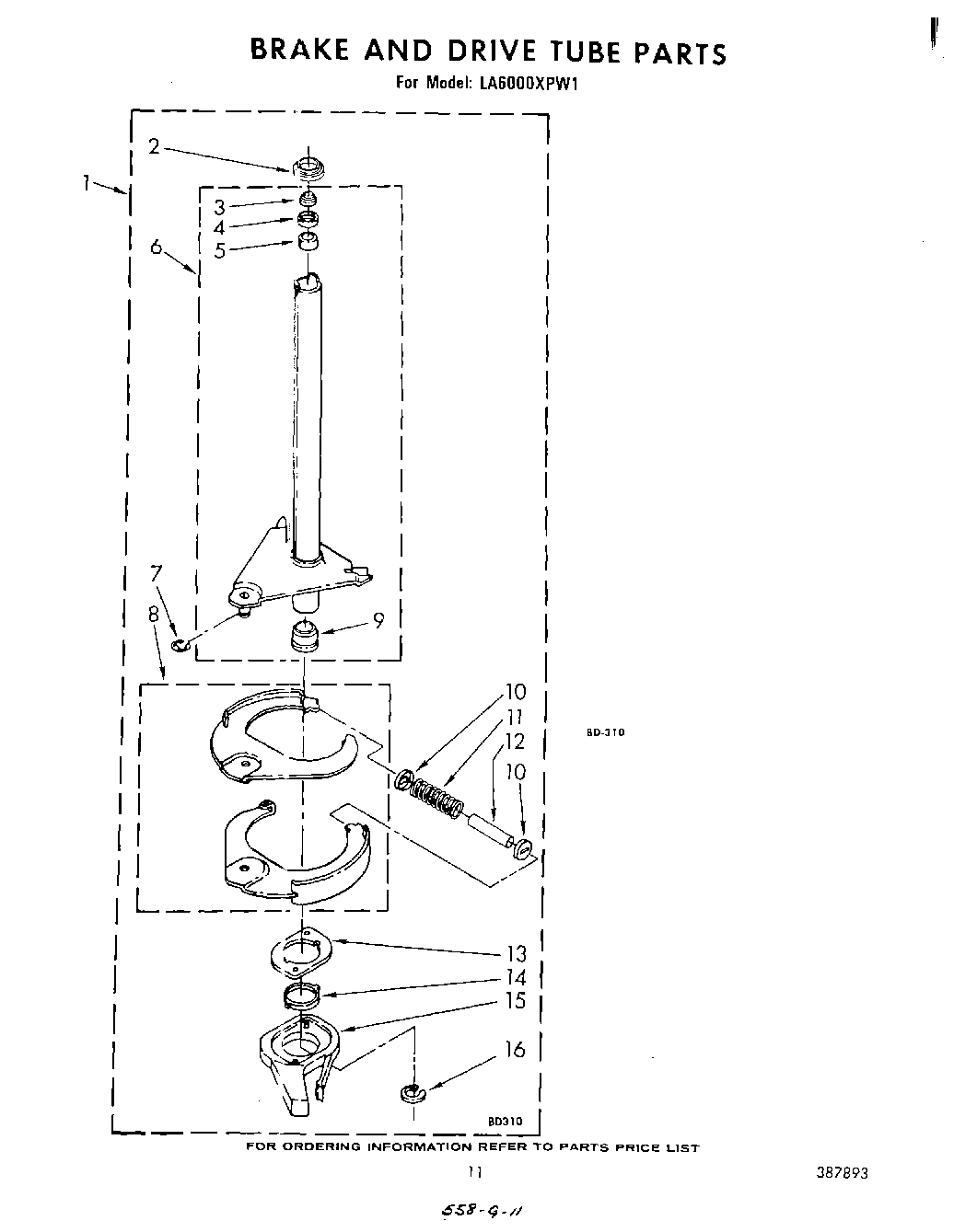 09 - BRAKE AND DRIVE TUBE