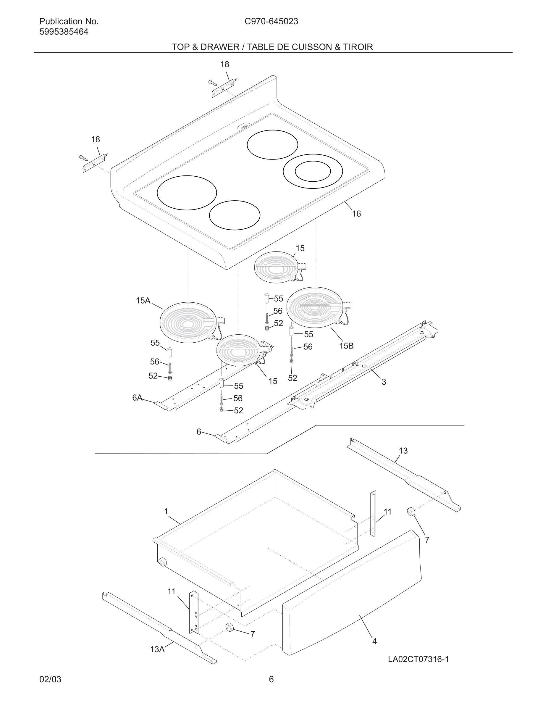 07 - TOP & DRAWER / TABLE DE CUISSON & TIROIR