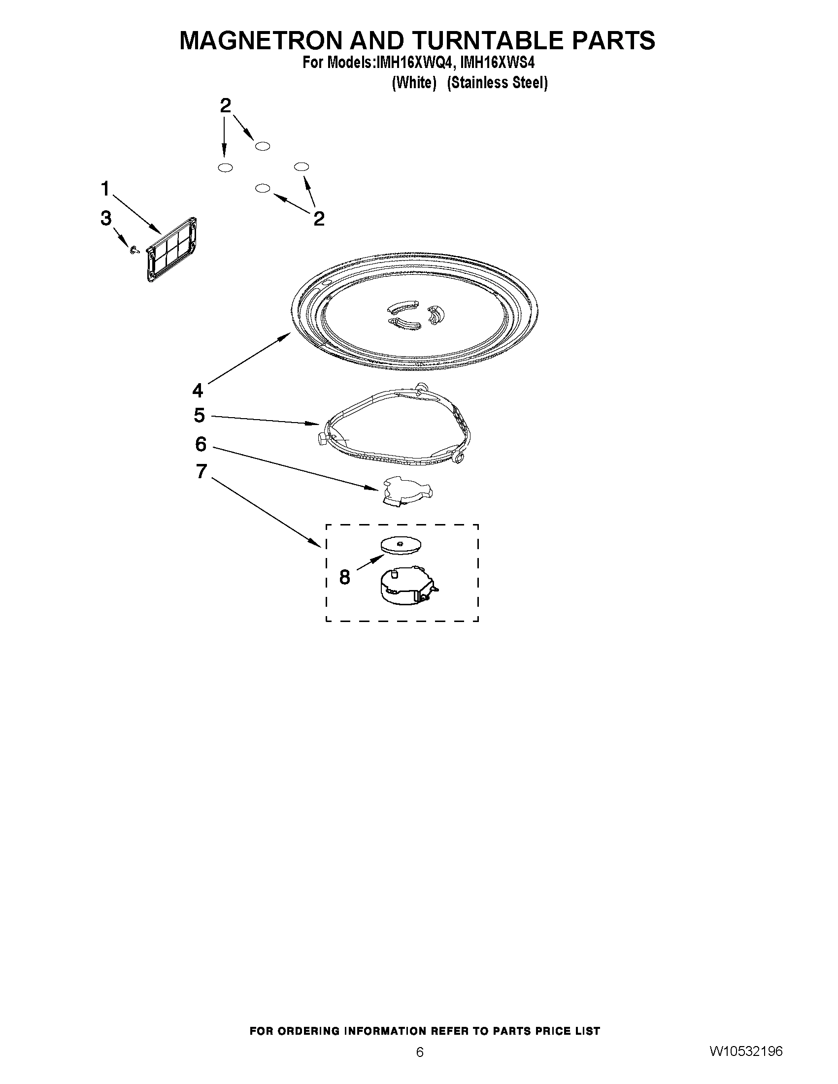 05 - MAGNETRON AND TURNTABLE PARTS