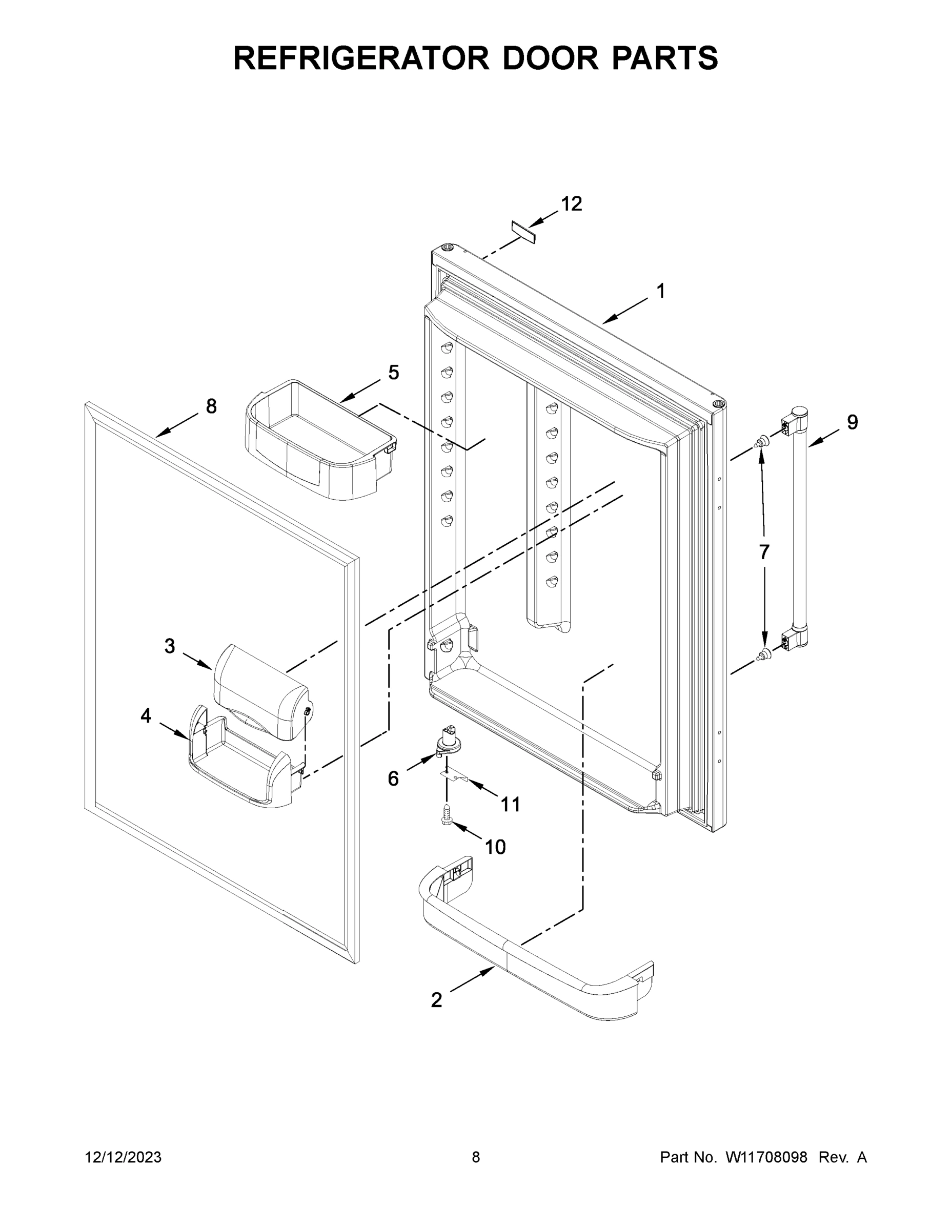 05 - REFRIGERATOR DOOR PARTS