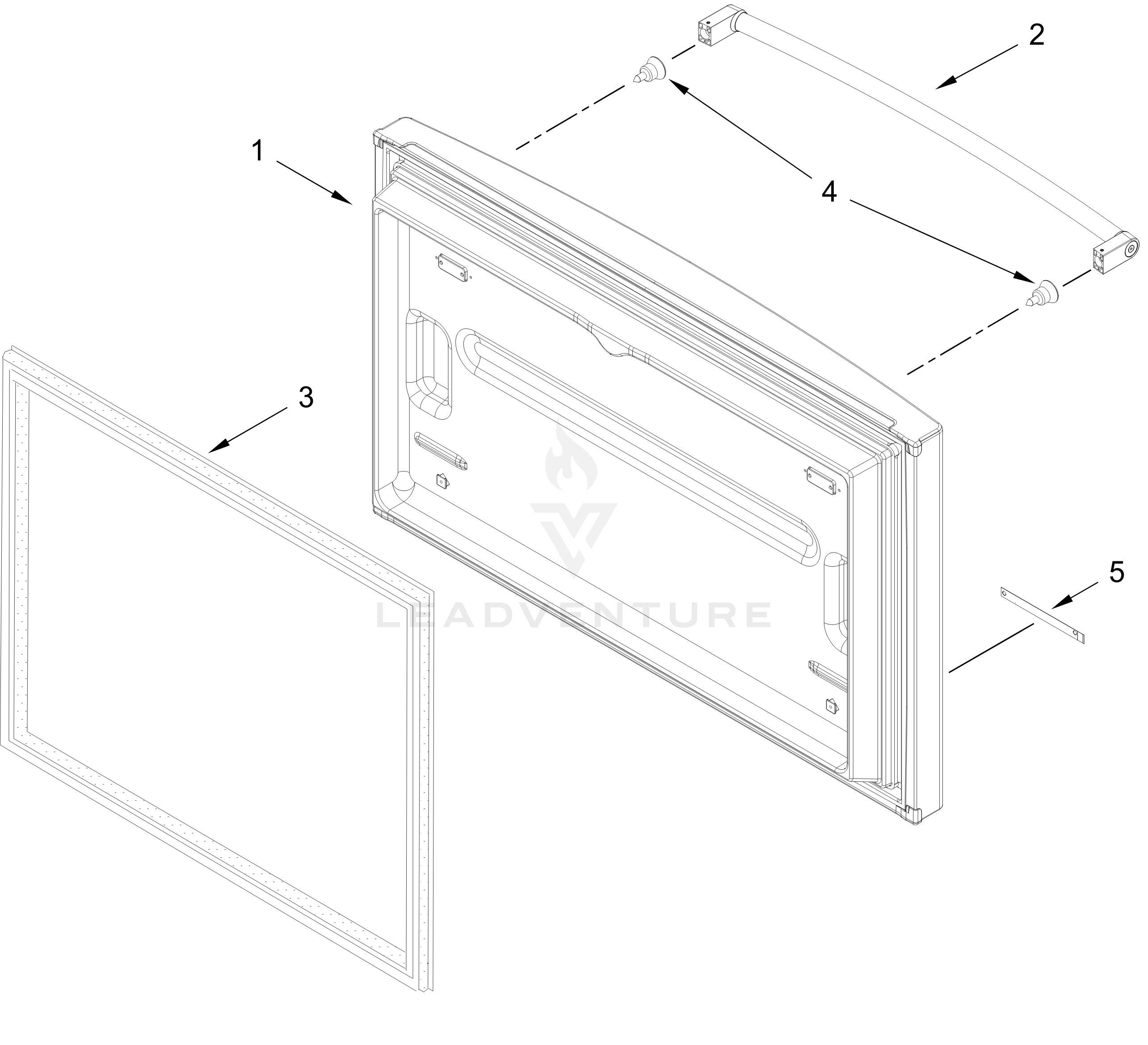 FREEZER DOOR PARTS