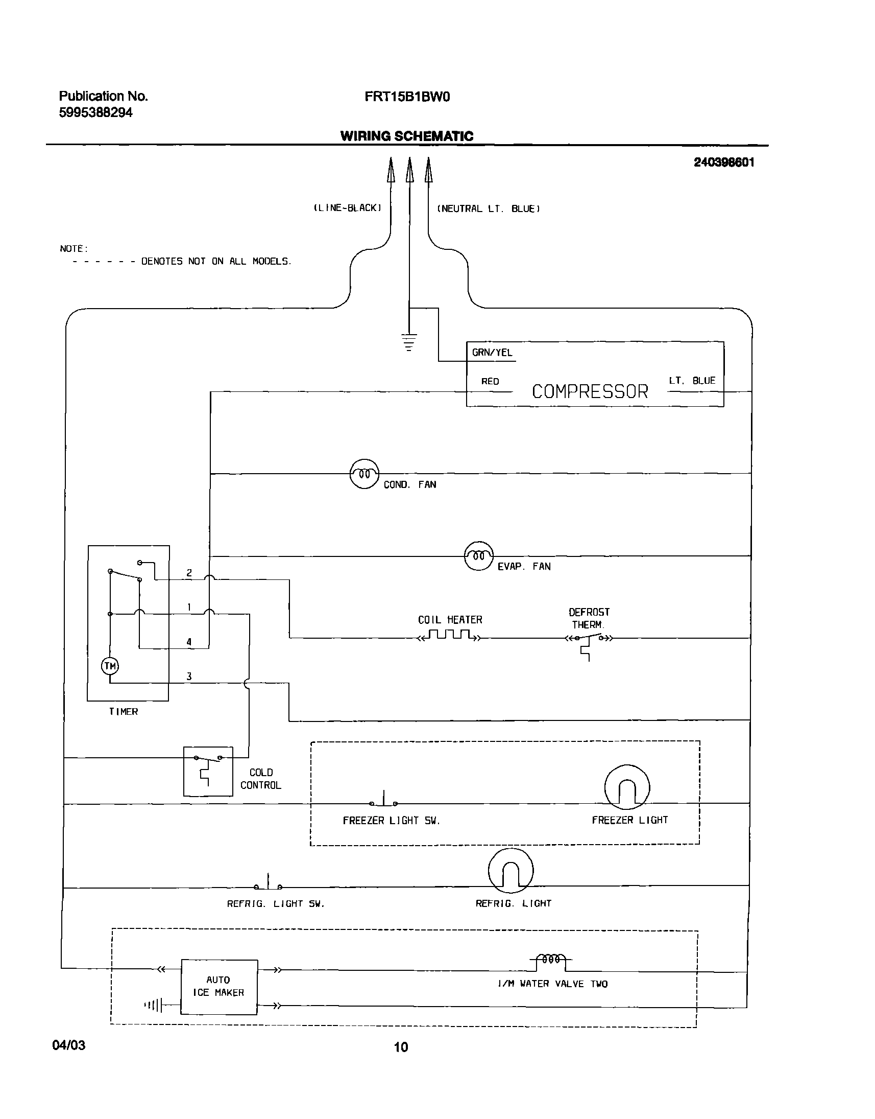 10 - WIRING SCHEMATIC