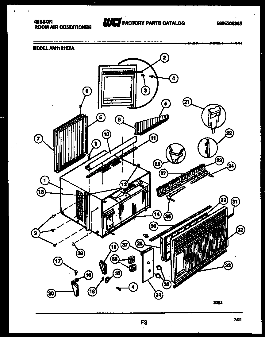 02 - CABINET PARTS
