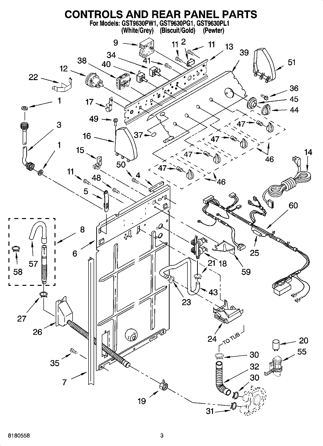 02 - CONTROLS AND REAR PANEL PARTS