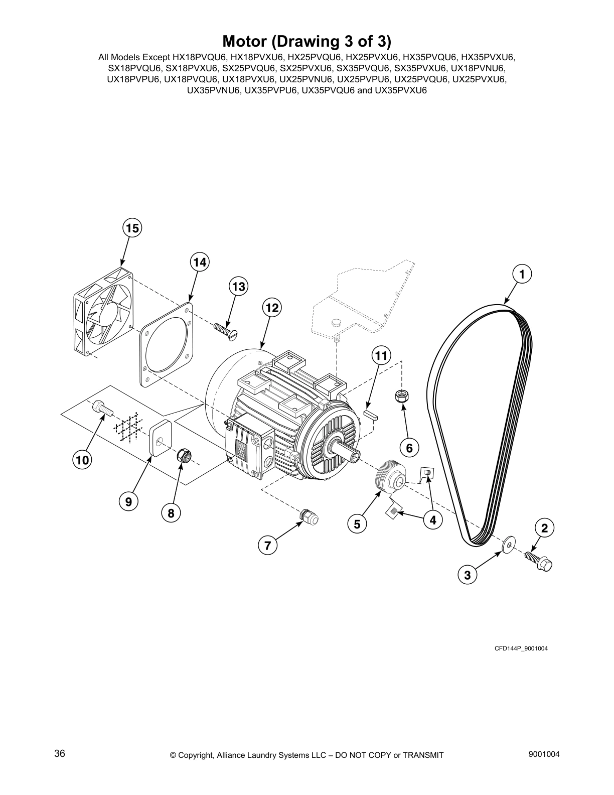 Motor (Drawing 3 of 3)