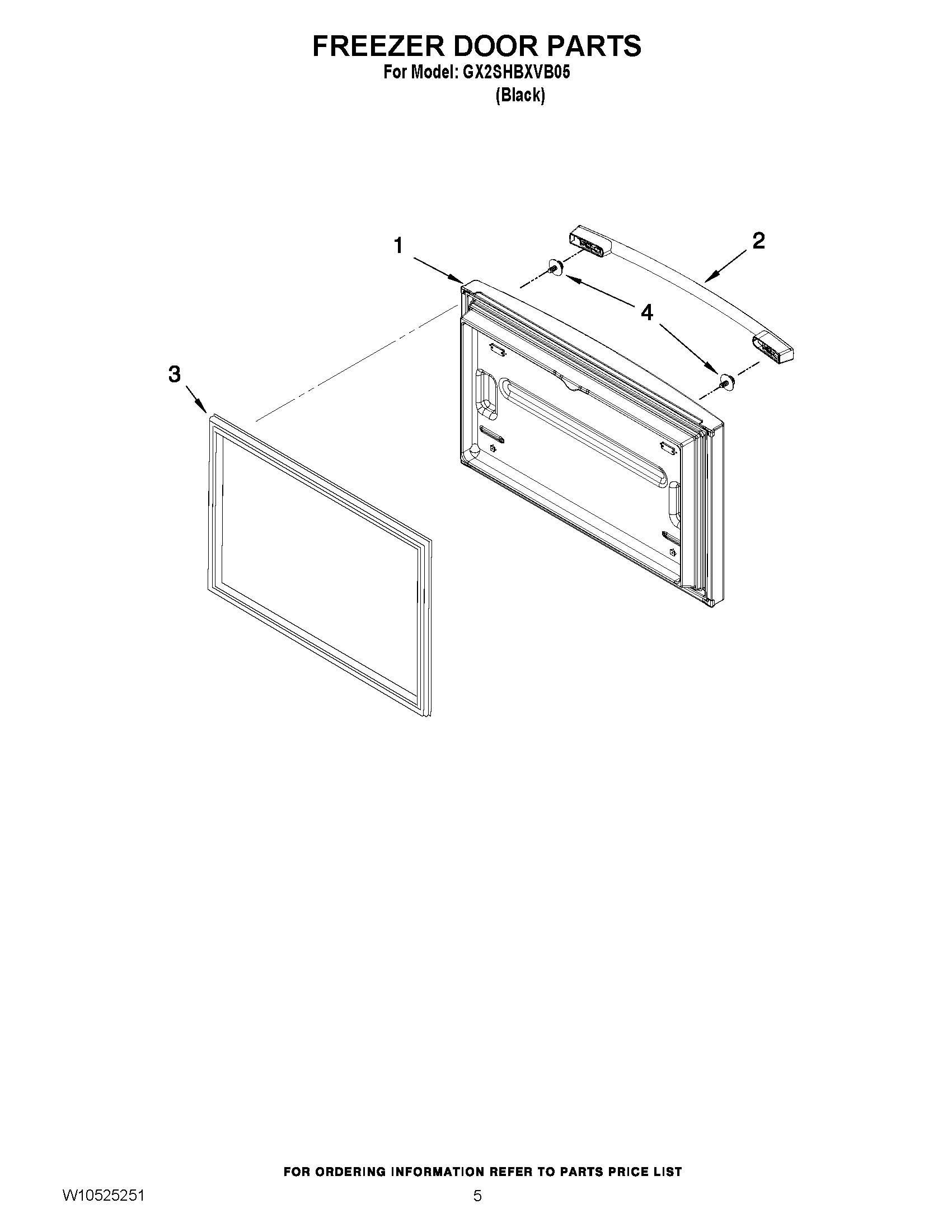 03 - FREEZER DOOR PARTS
