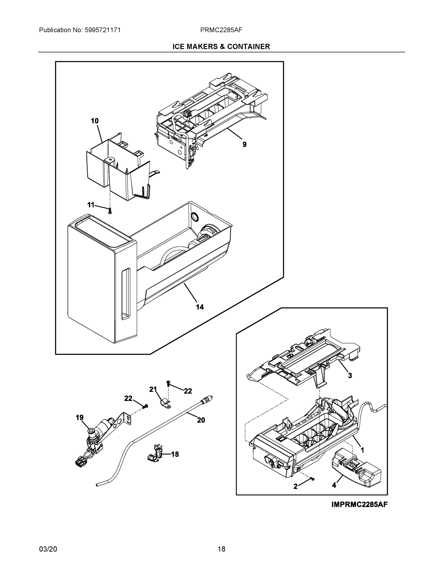 10 - ICE MAKERS & CONTAINER