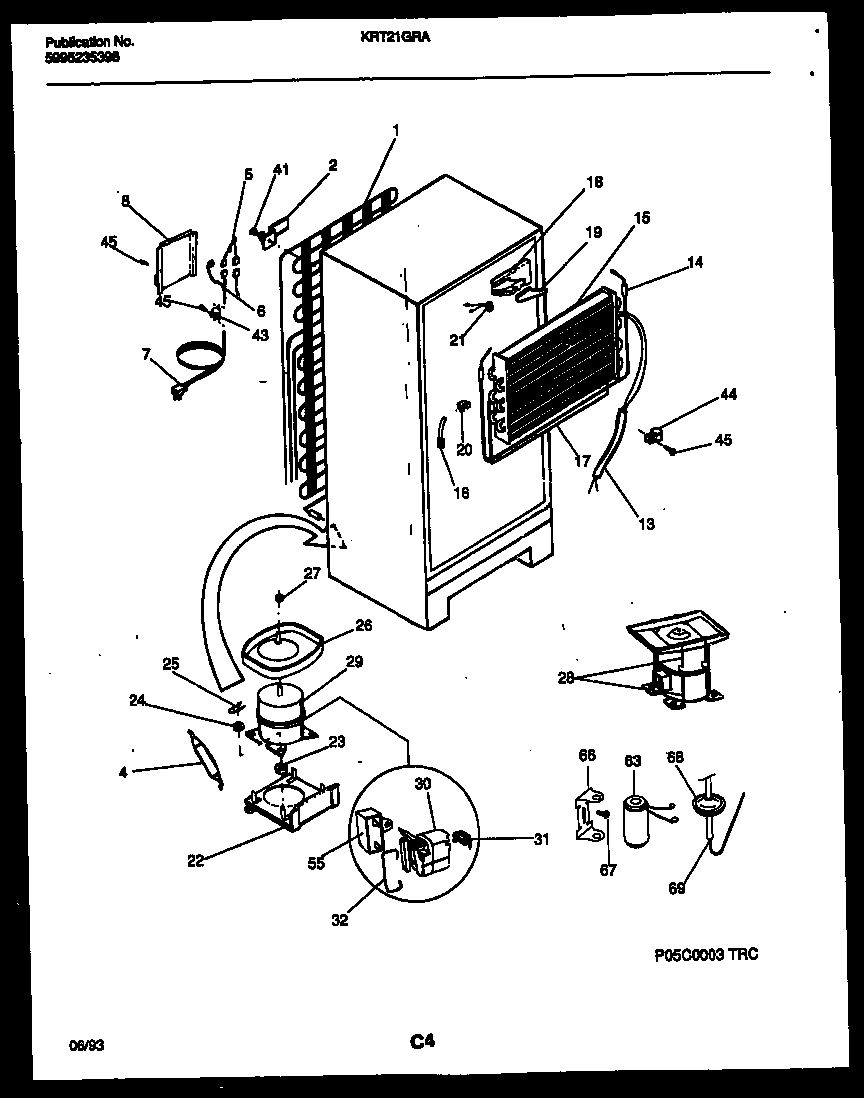 06 - SYSTEM AND AUTOMATIC DEFROST PARTS