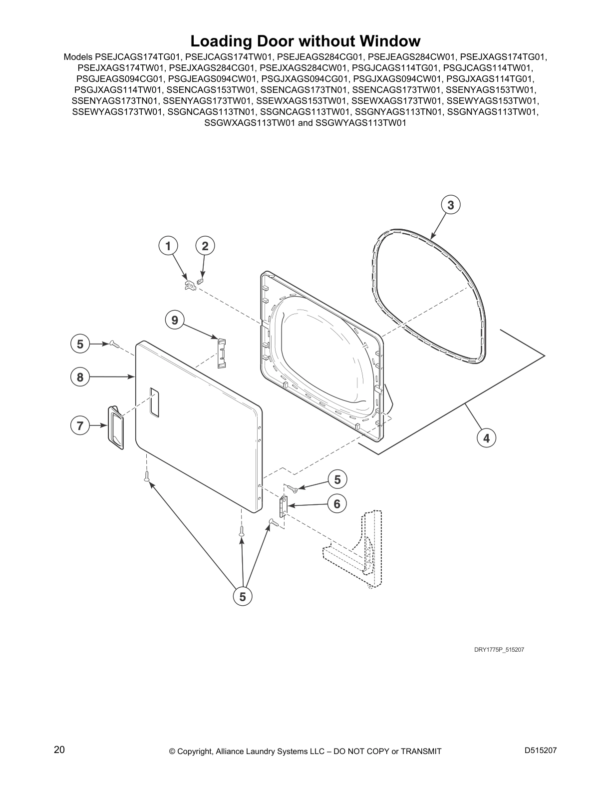 Loading Door without Window