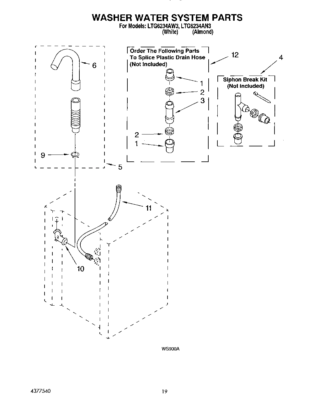 13 - WASHER WATER SYSTEM
