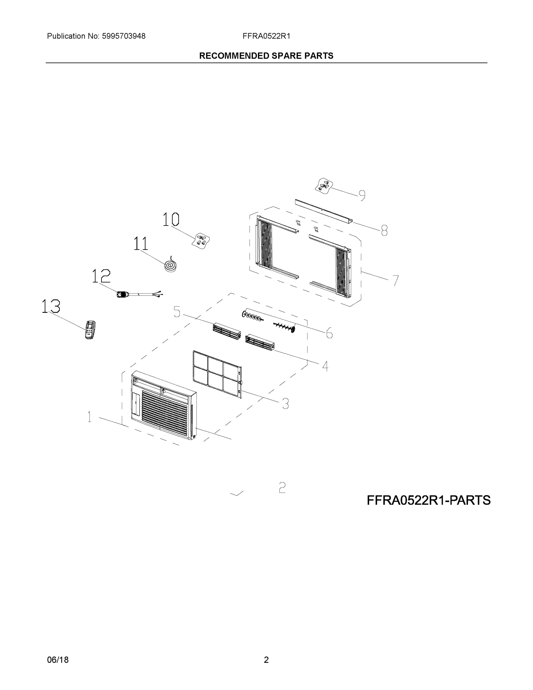 02 - RECOMMENDED SPARE PARTS
