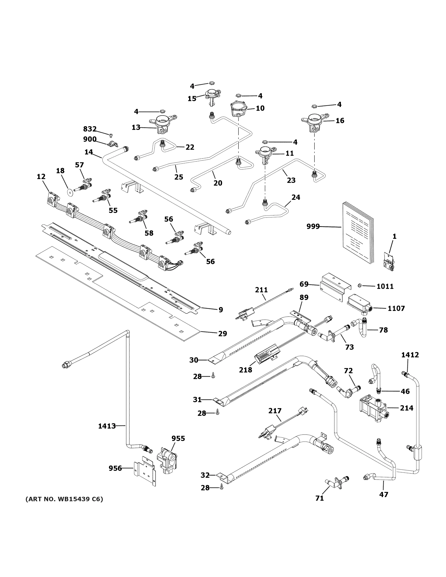 GAS & BURNER PARTS