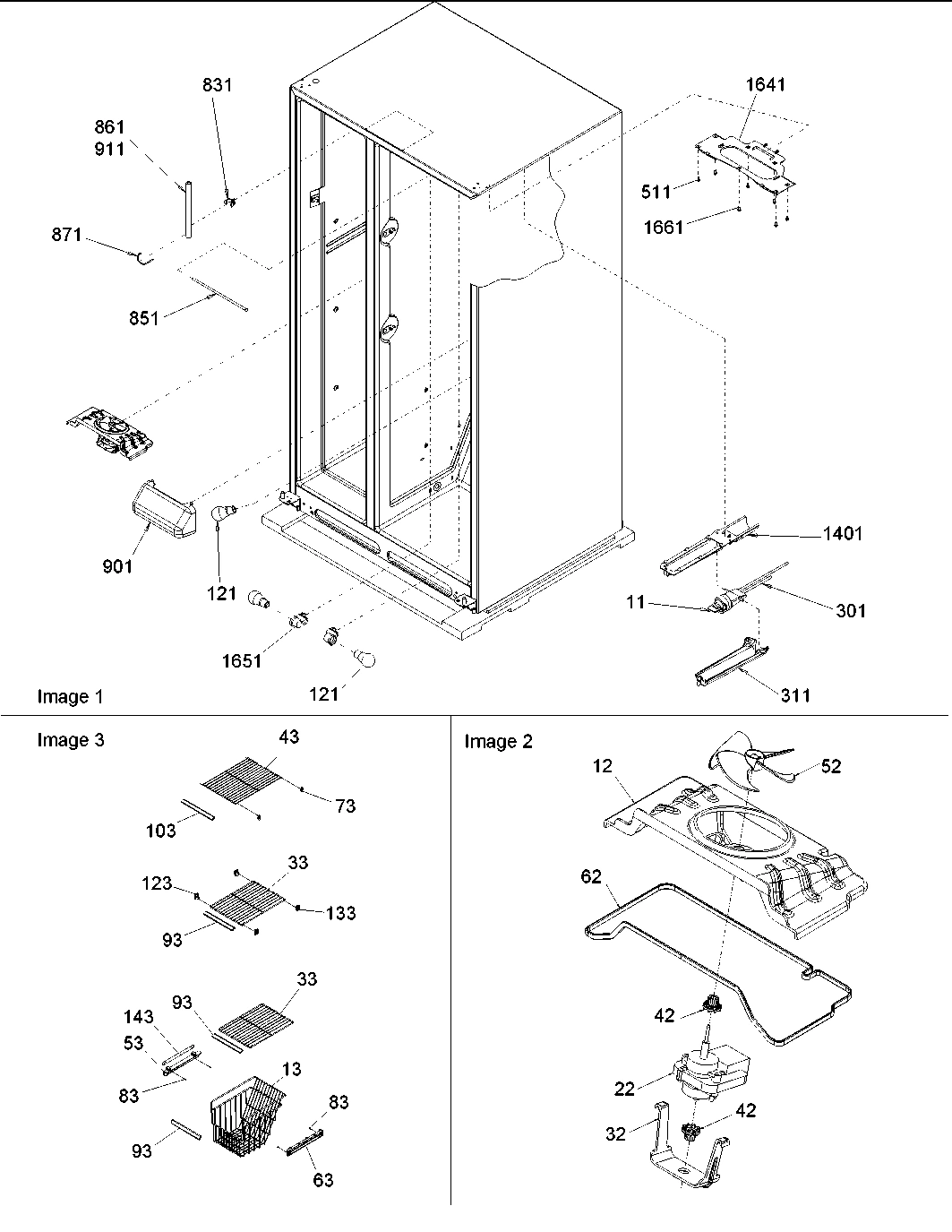 09 - Fz Shelving, Filter & Evap Fan Motor