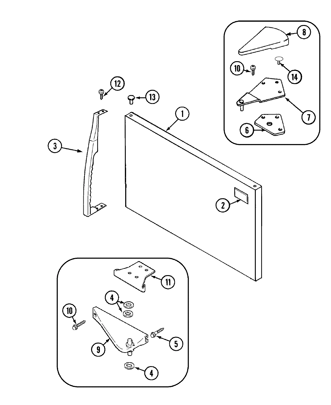 05 - FREEZER OUTER DOOR