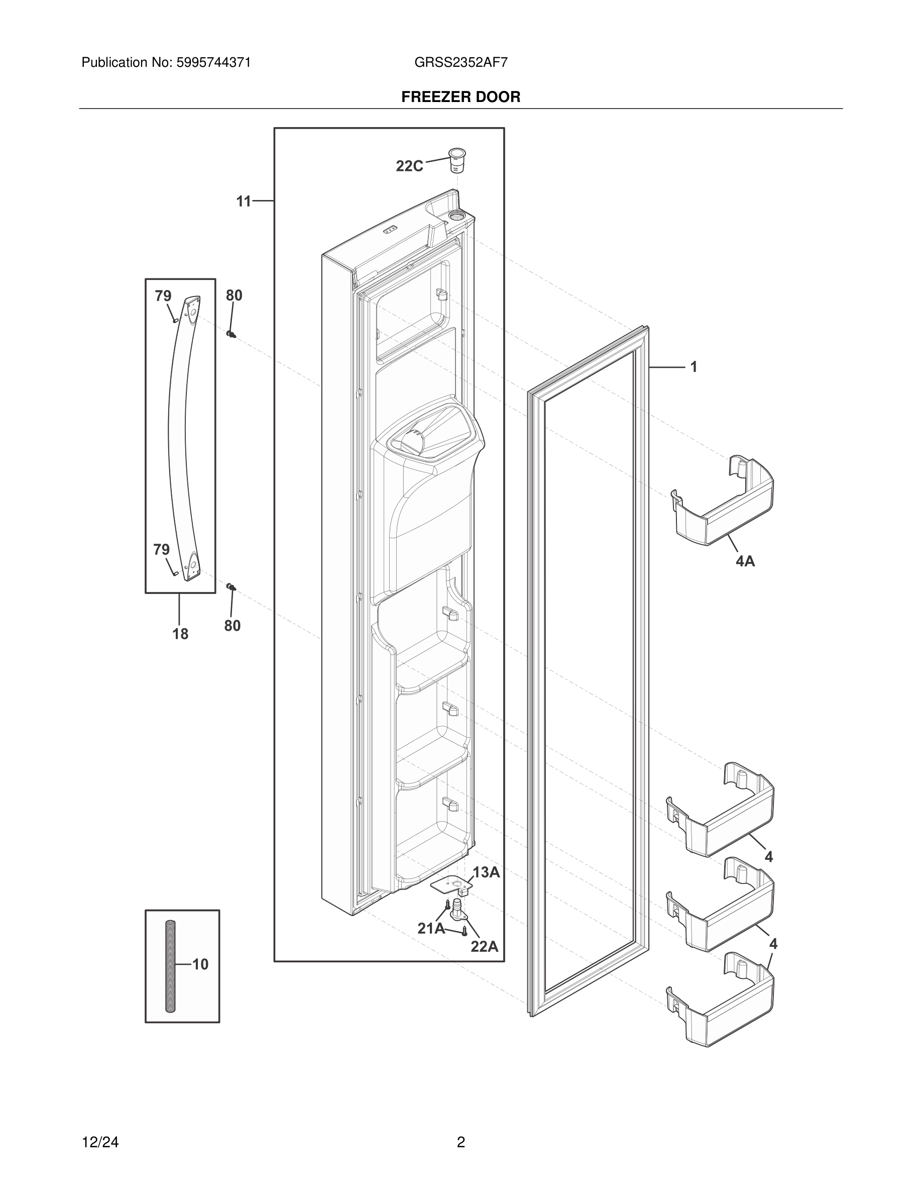 03 - FREEZER DOOR