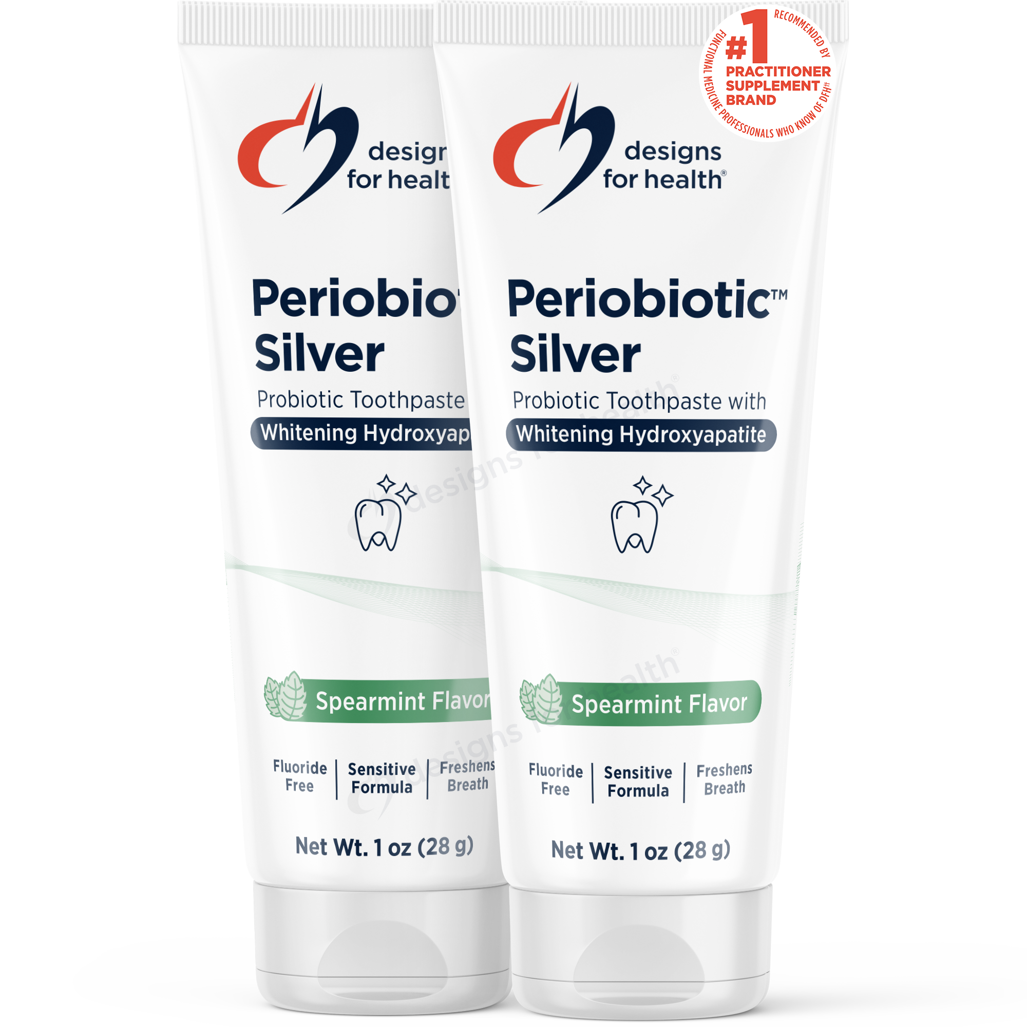 Periobiotic Silver Spearmint Toothpaste Designs for Health supplement