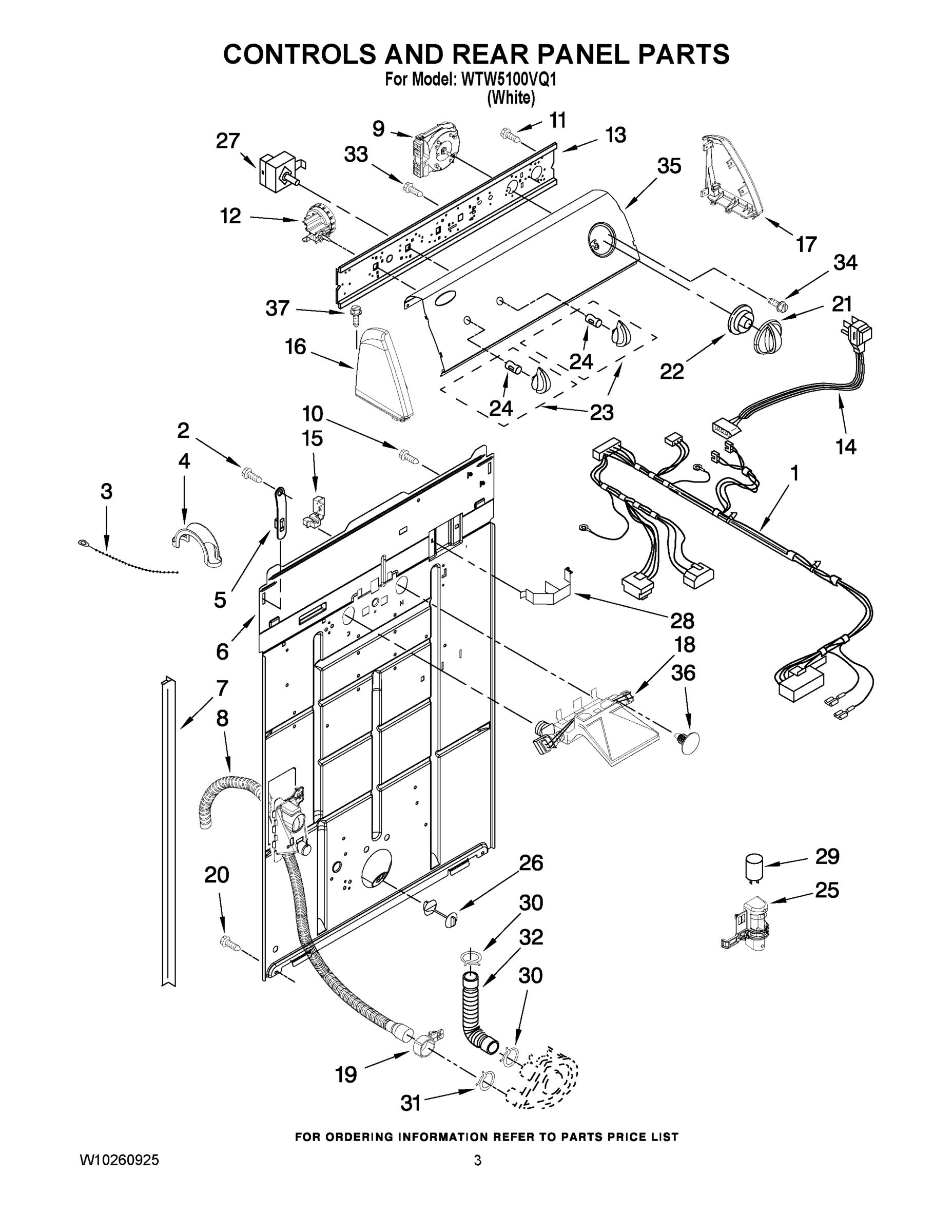 02 - CONTROLS AND REAR PANEL PARTS