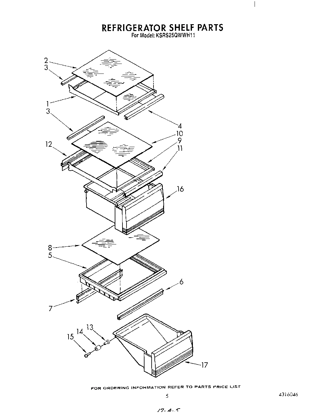 04 - REFRIGERATOR SHELF