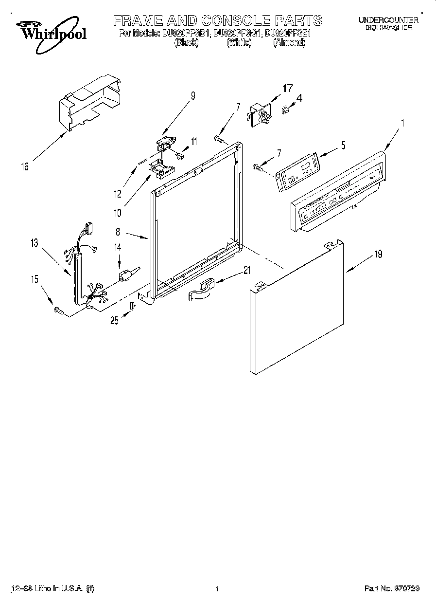 01 - FRAME AND CONSOLE