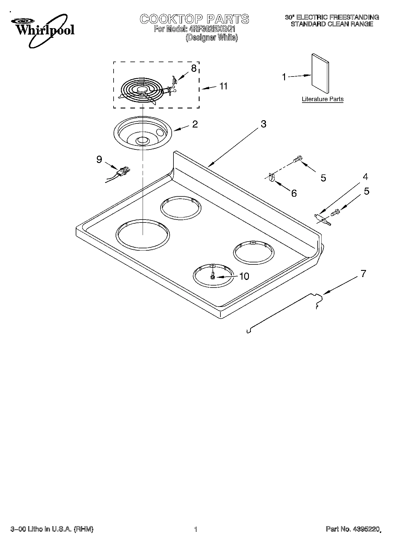 01 - COOKTOP, LITERATURE
