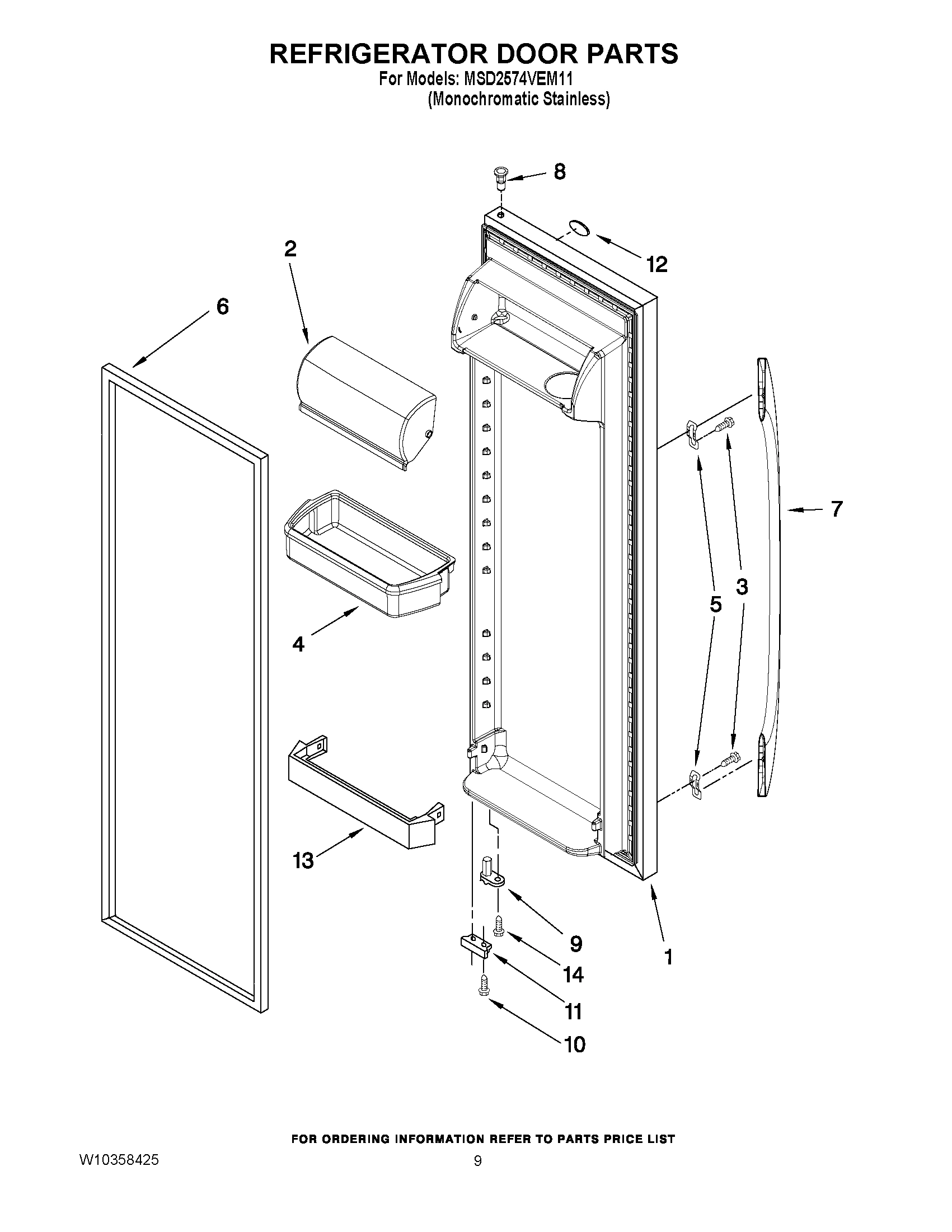 06 - REFRIGERATOR DOOR PARTS