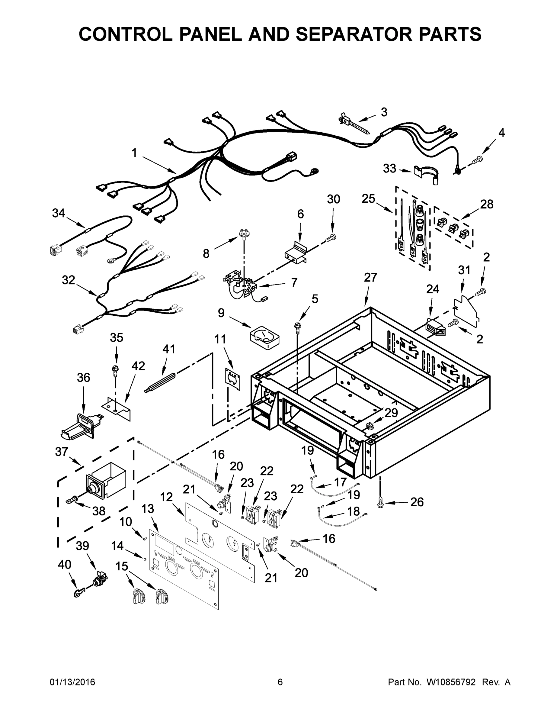 04 - CONTROL PANEL AND SEPARATOR PARTS