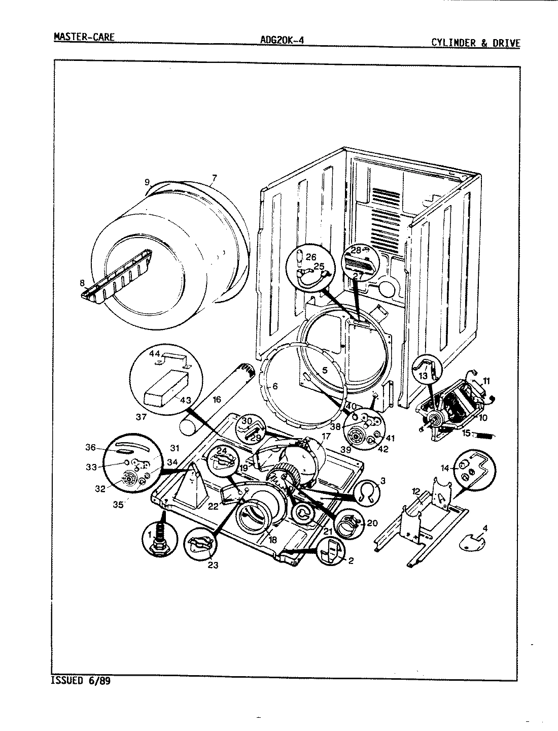 02 - CYLINDER & DRIVE (REV. A-B)