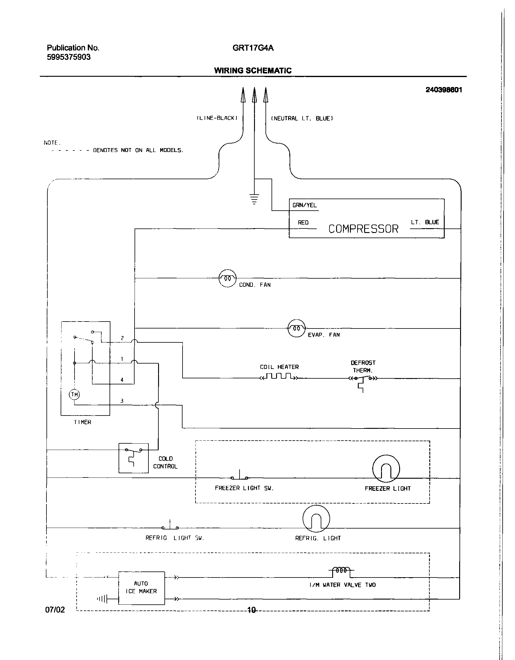 10 - WIRING SCHEMATIC