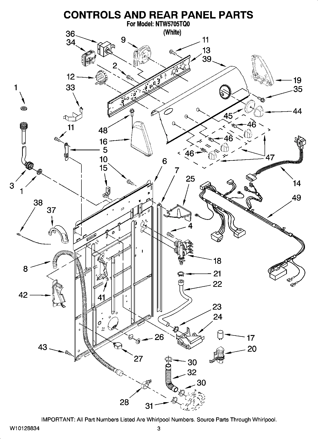 02 - CONTROLS AND REAR PANEL PARTS