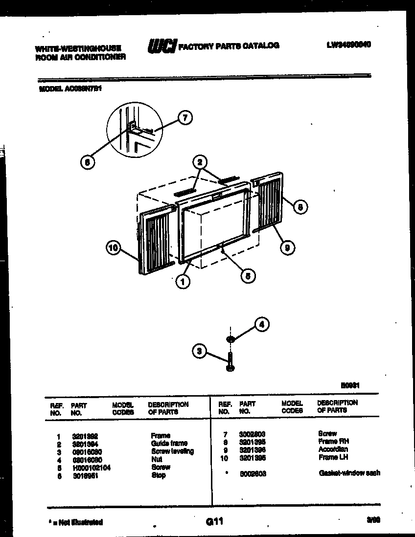 06 - CABINET AND INSTALLATION PARTS