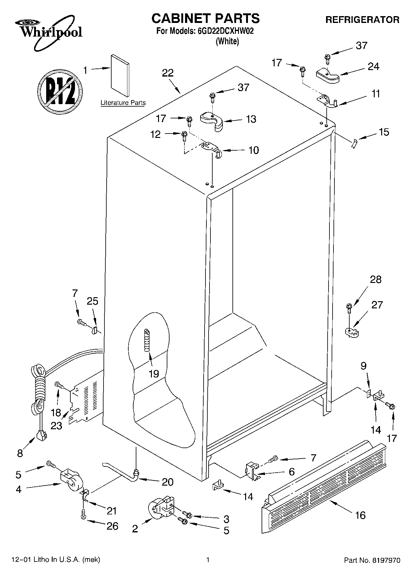 01 - CABINET, LITERATURE
