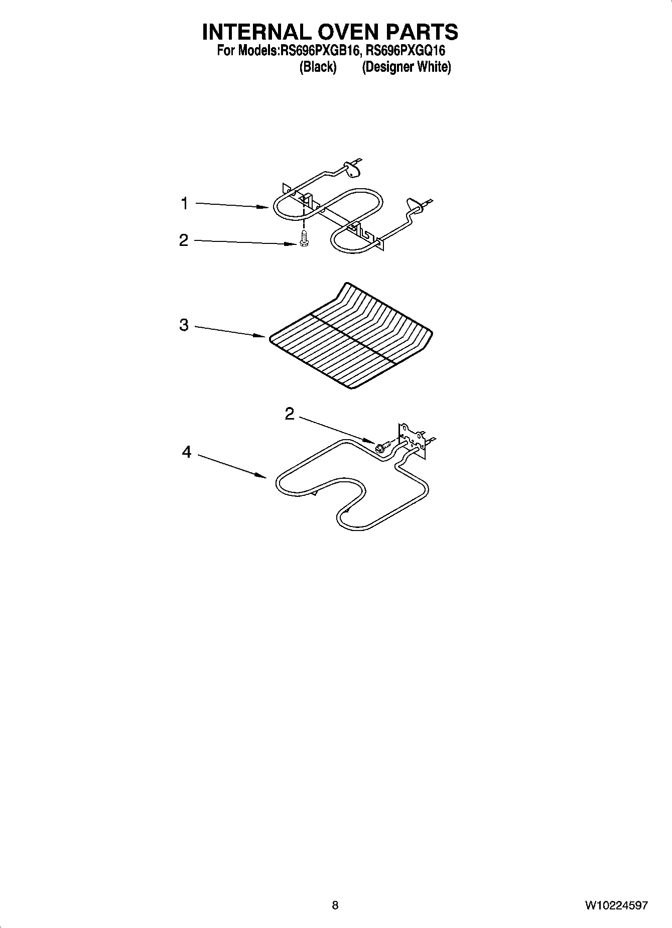 06 - INTERNAL OVEN PARTS, OPTIONAL PARTS