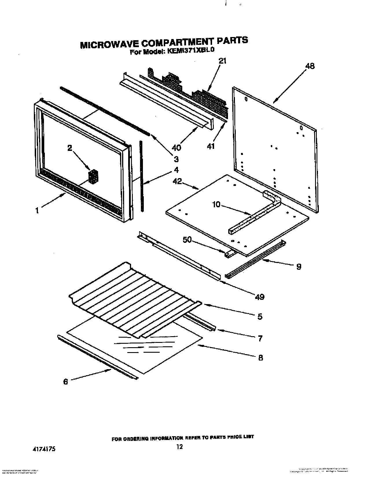 09 - MICROWAVE COMPARTMENT