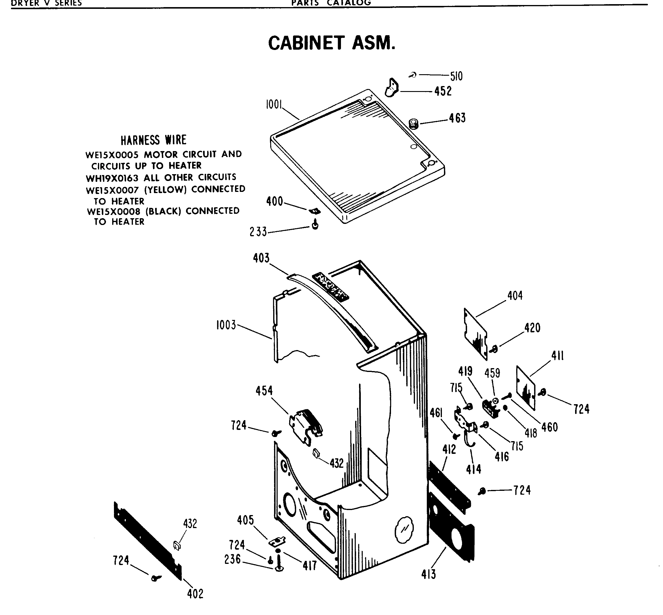 CABINET ASM.