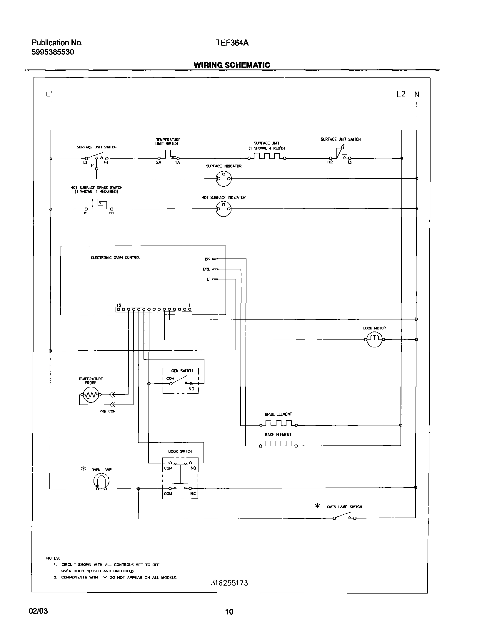10 - WIRING SCHEMATIC