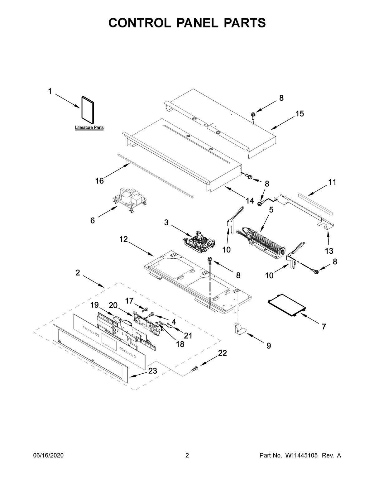 02 - CONTROL PANEL PARTS