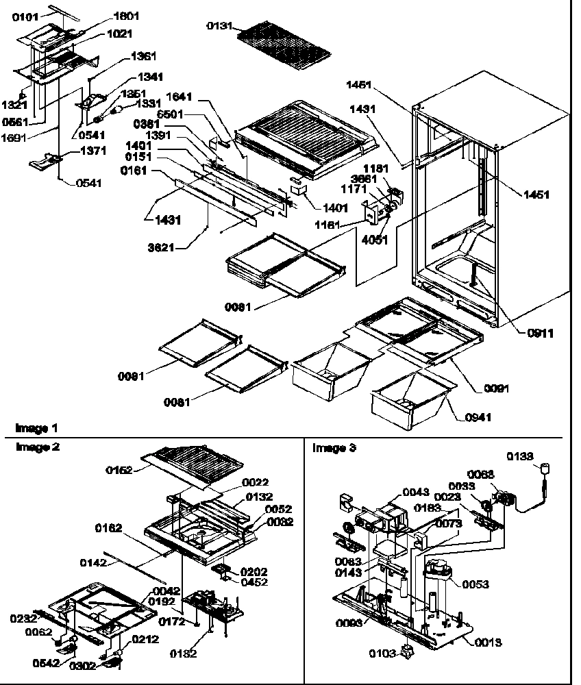 06 - INTERIOR CABINET AND DRAIN BLOCK ASSY