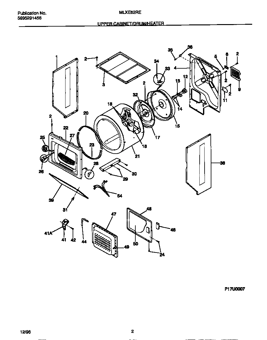 02 - UPPER CABINET/DRUM/HEATER
