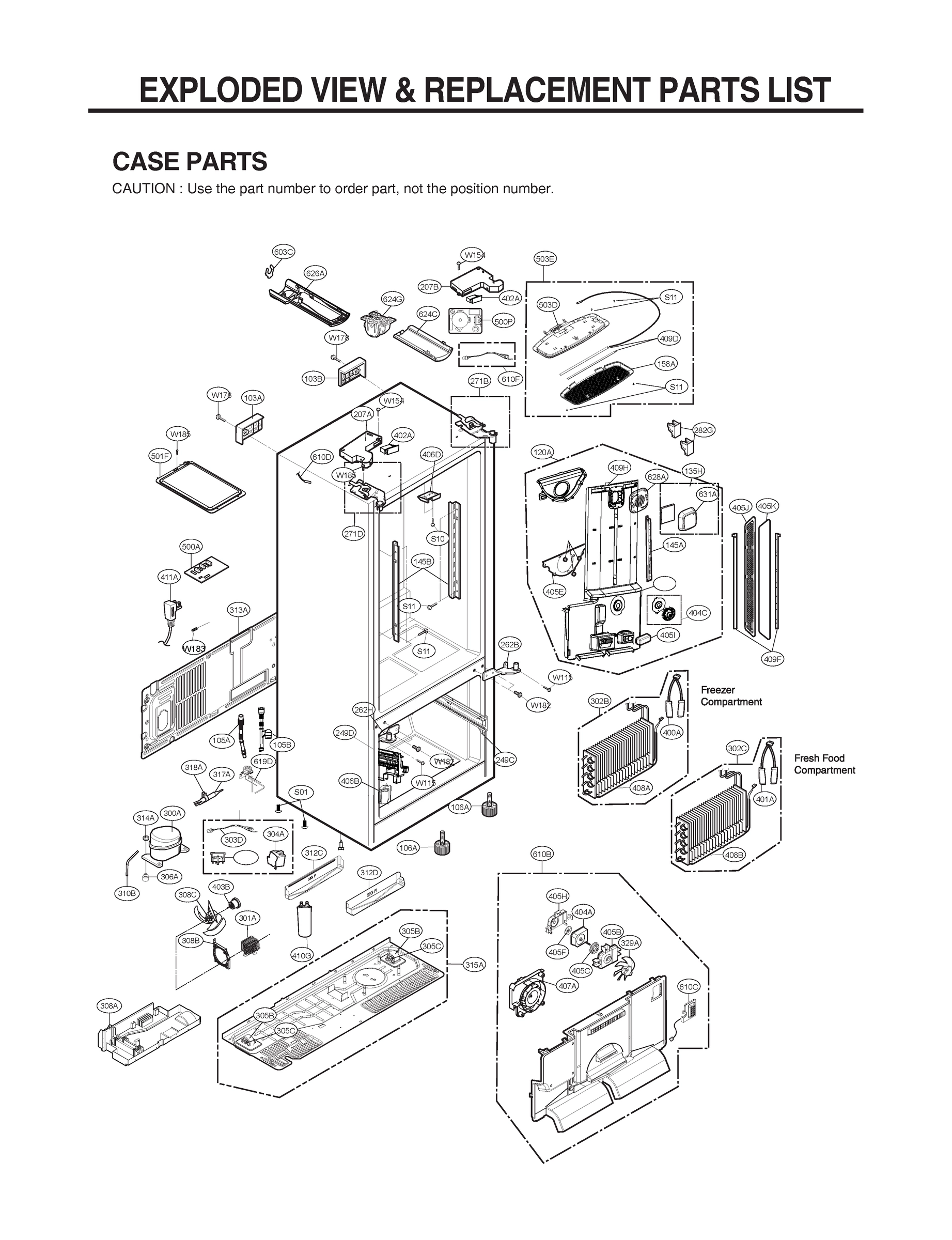 CASE PARTS