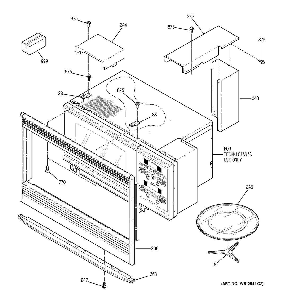 MICROWAVE ENCLOSURE